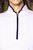 Golftini White/Navy Long Sleeve Cool Girl Mock Polo