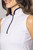 Golftini White/Navy Sleeveless Cool Girl Mock Polo