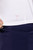 Golftini White/Navy Sleeveless Cool Girl Mock Polo