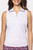 Golftini White/Navy Sleeveless Capri Polo