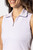 Golftini White/Navy Sleeveless Capri Polo