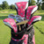 Taboo Fashions Ladies Club Cover Set - Pink Flamingo - Lifestyle 2