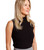 The Sloane Ribbed Mock Neck Black image 2