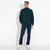 Mens Liffin Knitted Windstopper Course Green image 4