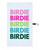 Colorblock Birdie Women’s Golf Towel image 1