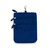 navy small tee pouch with navy zippers