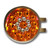 Blingo Orange Reflective Ladies Golf Ball Marker