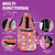Taboo Fashions Ladies Pickleball Backpack - Posh Pink