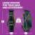Taboo Fashions Ladies Golf Cart Bag - Black Gold - Dimensions