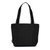 front view of black mini surfside tote