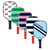 Ame & Lulu Dropshot Pickleball Paddle