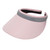 Fore Ever Pink Print And Solid Clip On Visors image 1