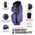 Taboo Fashions Lightweight 14-Way Women’s Golf Cart Bag – Resort Collection (Blue Sugar Skulls)