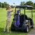 Taboo Fashions Lightweight 14-Way Women’s Golf Cart Bag – Resort Collection (Blue Sugar Skulls)