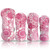 Taboo Fashions Ladies Resort Golf Club Cover Set - 4 Pack - Floral - Pink Mandala