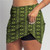FestaSports Golf Skorts with Zipper Pocket - Lime Geometric