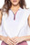 Firecracker Sleeveless Cool Girl Polo - GolftiniTops