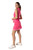 Hot Pink Sleeveless Zip Polo - GolftiniTops