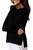 Black Relaxed Fit Sweater - GolftiniSweaters