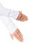 White Fabulous Mock Pullover - GolftiniTops