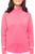 Hot Pink Fabulous Mock Pullover - GolftiniTops