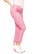 Nantucket Pink Printed Stretch Ankle Pant - GolftiniPant