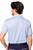 Men's Seersucker Blue Pique Polo - GolftiniMen's Tops
