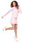 Rose Pink Be An Athlete Skort - GolftiniSkorts