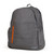 Side view of mens charcoal grey tennis backpack