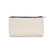 back view of tan canvas pouch