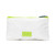 Back view of white everyday pouch