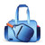 navy ombre pattern pickleball tote
