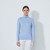 DS Ancona Blue Heron Long Sleeve Roll Neck Top