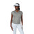 DS Diamond Geo Printed Air Cap Sleeve Polo Shirt