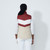 DS Blockstriped Beige Padded Vest image 2