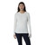 DS Ancona Ivory Long Sleeve Round Neck Top