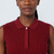 DS Madelene Winery Cable Knit Sleeveless Polo Shirt