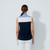 DS Dark Navy Block Sleeveless Polo Shirt image 2