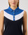 Dark Navy Block Sleeveless Polo Shirt image 3