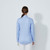 DS Anna Blue Heron Midlayer Half Neck Long Sleeve Top image 2
