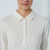 DS Ivory Graphic Jacquard Long Sleeve Polo Shirt image 3