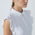DS Luxe Frill White Sleeveless Polo Shirt image 3