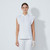 DS Luxe Frill White Sleeveless Polo Shirt