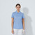 DS Peoria Blue Heron Short Sleeve Polo Shirt image 1