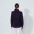 DS Dark Purple Cable LS Pullover Lined