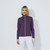 DS Cholet Dark Purple Full Zip Midlayer Jacket