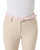 Giselle Prism Pink Thin Braided Elastic Belt image 1