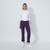 DS Magic Straight Dark Purple Ankle Pants image 1