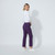 DS Magic Straight Dark Purple Ankle Pants