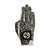 Designer Pro White/giraffe Women's right handed golf glove with Premium selected Cabretta leather and microfibre